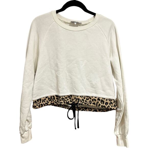 Pam & Gela Crewneck Cotton Pullover Sweatshirt Size Small - Picture 3 of 7